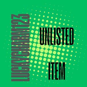 Posh Live Show Unlisted Item